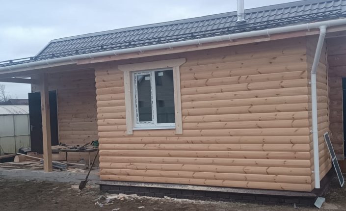 Строительство каркасного дома в д. Путилово Строительство каркасного дома в д. Путилово